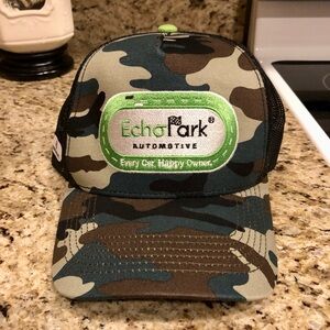EchoPark Automotive Camouflage Trucker Hat